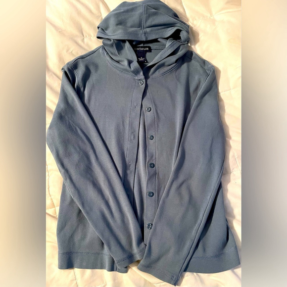 Ann Taylor Tops - Ann Taylor button hoodie, size small